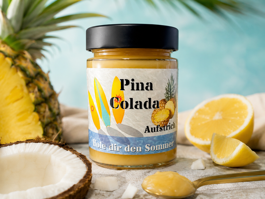 Piña Colada Aufstrich – ein Löffel Urlaub für jeden Tag.