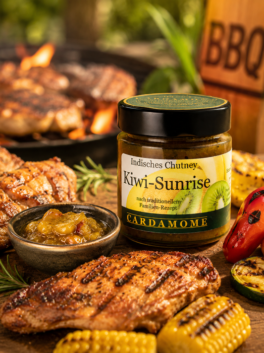 Kiwi Sunrise – Fruchtig-würziges Kiwi-Chutney