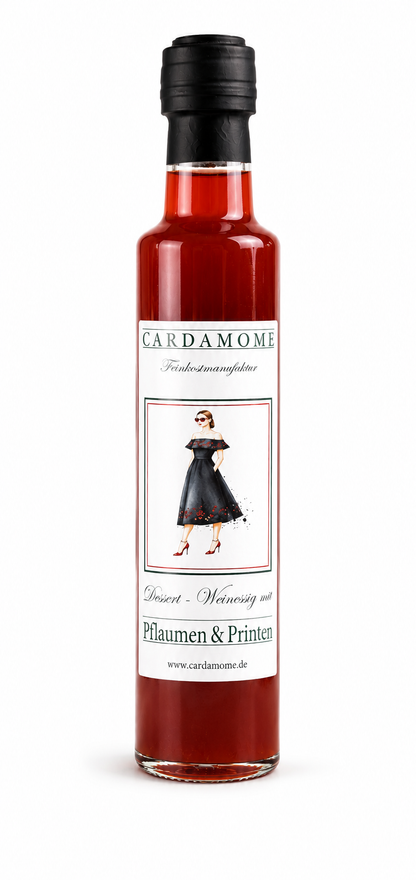 Dessert Pflaumen-Printen Essig
