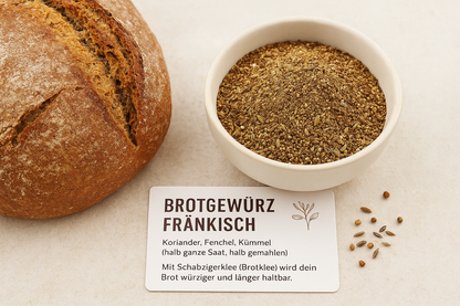 Brotgewürz Fränkisch – Traditioneller Geschmack wie vom Dorfbäcker 🥖