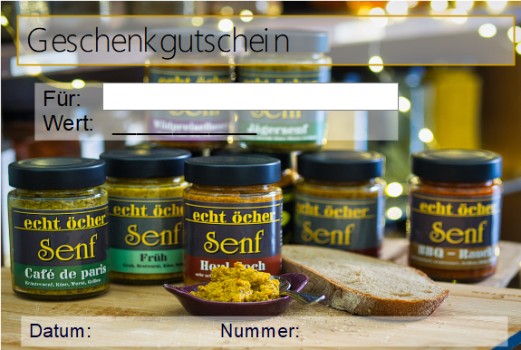 Genuss verschenken – mit einem Geschenkgutschein von CARDAMOME