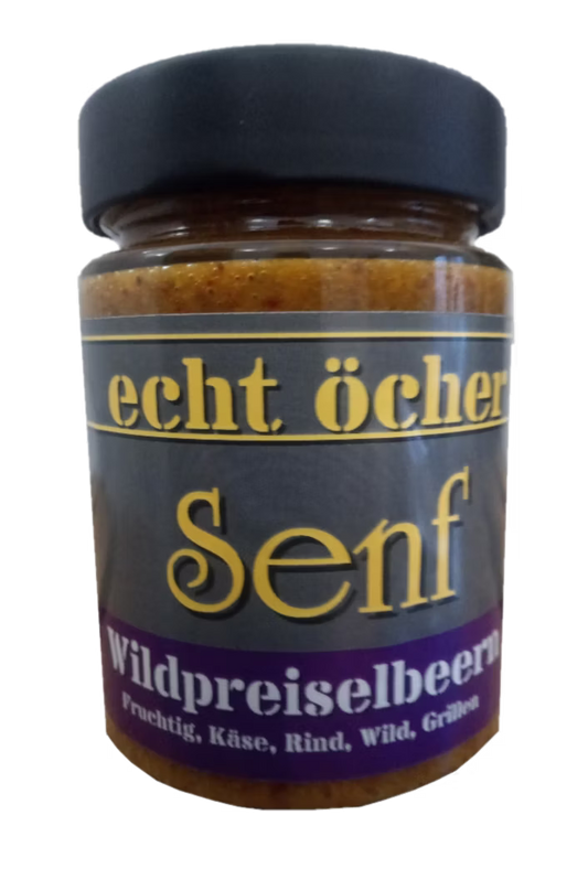 Echt Öcher Senf - Wild-Preiselbeeren-Senf